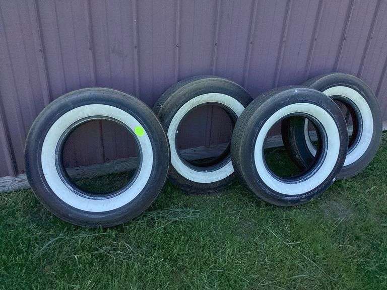 4 WHITEWALL G7815 TIRES Currie Auction