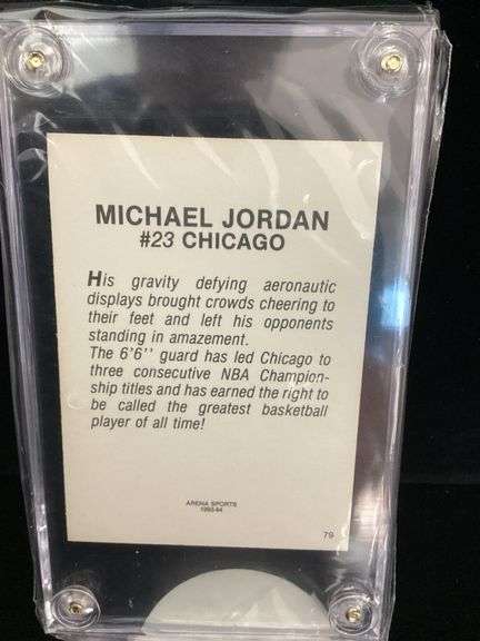 michael jordan greatest ever card