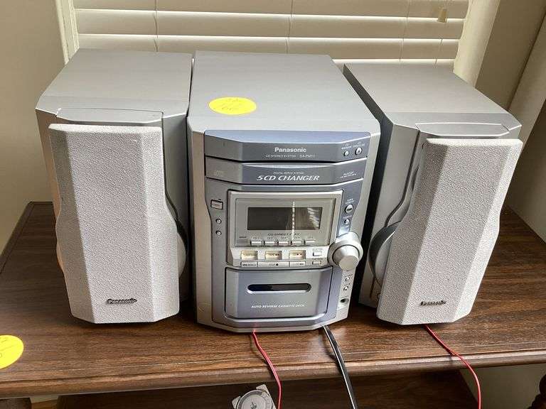 PANASONIC HOME STEREO SYSTEM Currie Auction Service