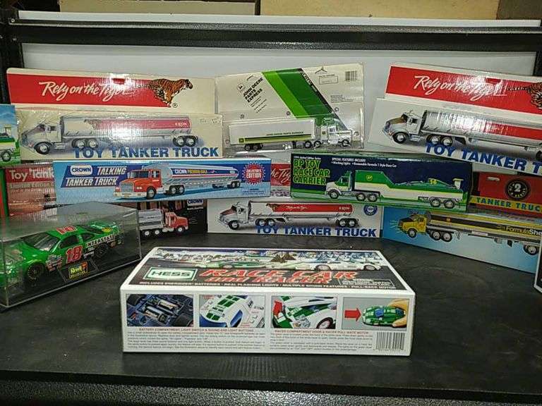 Lot Vintage Exxon Mobil BP Taker Truck Toy Models - Dixon's Auction at ...