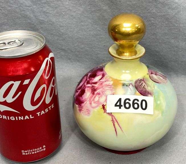 Antique Limoges perfume bottle Dixon's Auction at Crumpton