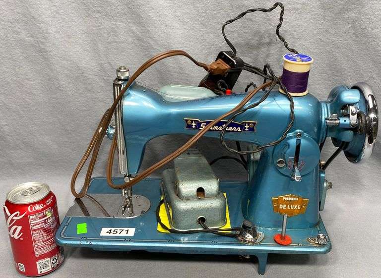 Seamstress Precision Deluxe sewing machine Dixon's Auction at Crumpton