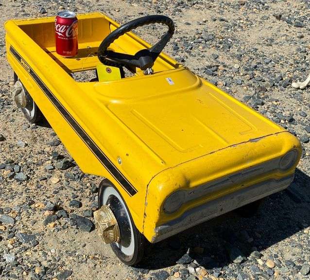 Vintage pressed steel Pinto pedal car Dixon's Auction at Crumpton