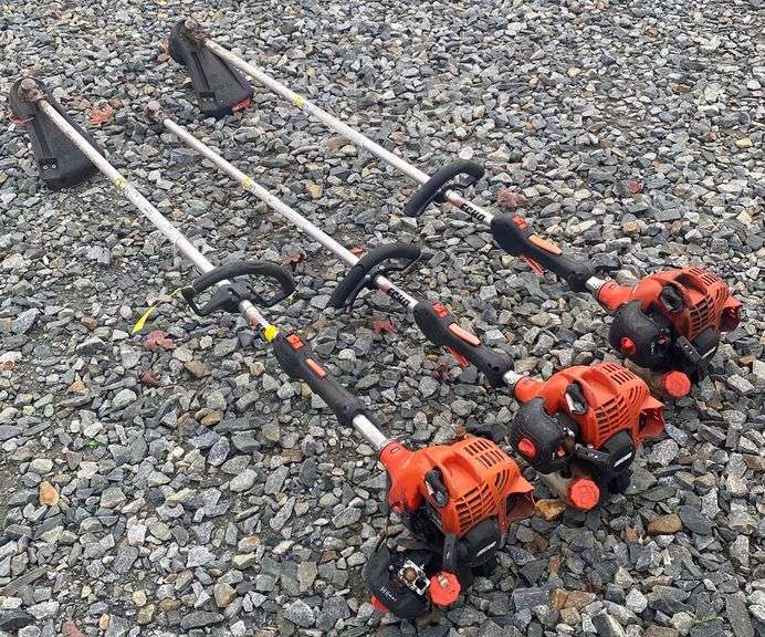 3 echo weed wackers as is Dixon's Auction at Crumpton