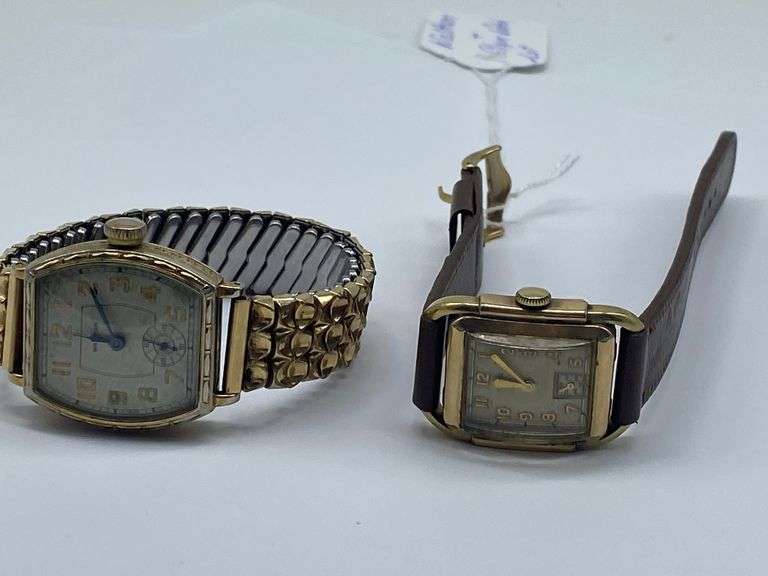 Waltham & Elgin Watch Lot Dixon's Auction at Crumpton