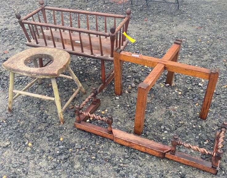 antique furniture parts Dixon's Auction at Crumpton