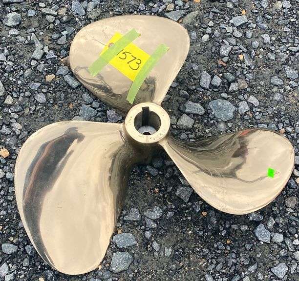 brass boat propeller Dixon's Auction at Crumpton