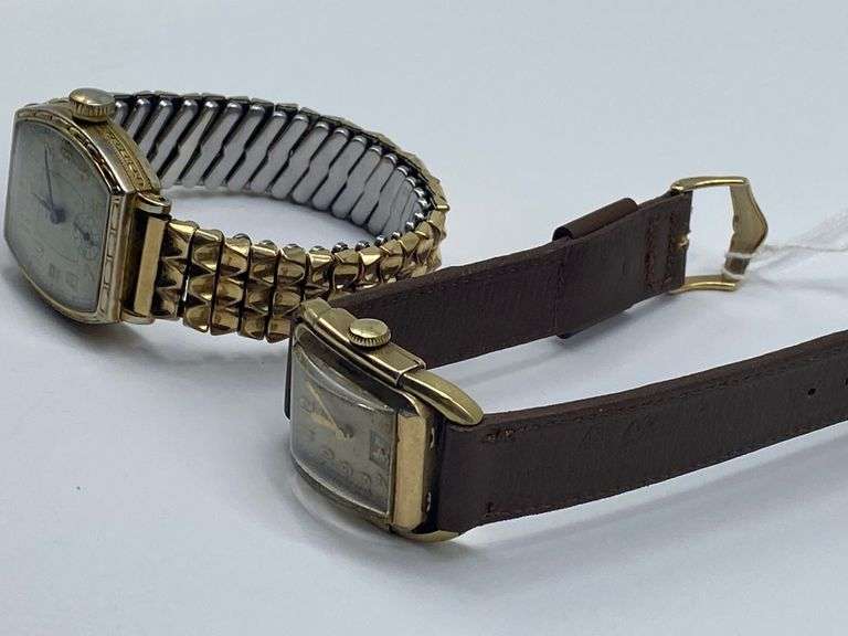 Waltham & Elgin Watch Lot Dixon's Auction at Crumpton