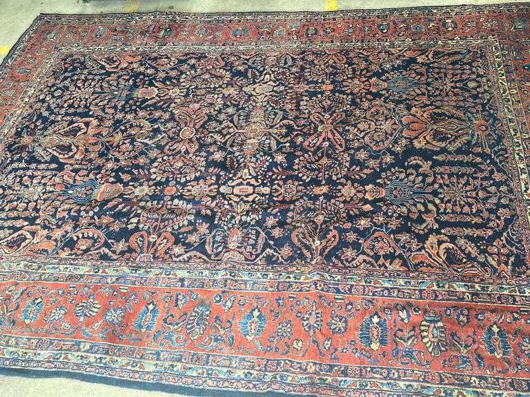 183"x131" oriental rug Dixon's Auction at Crumpton