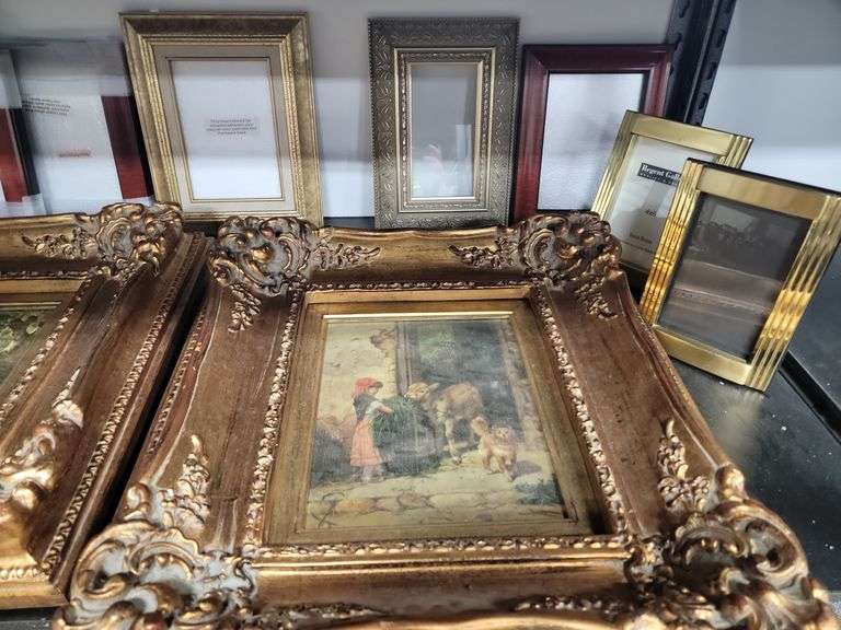 Lot Vintage Frames & Art Dixon's Auction at Crumpton