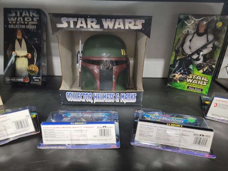 Lot Vintage Star Wars Toys Dixon's Auction at Crumpton