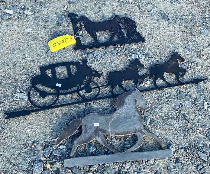 vintage weathervane parts Dixon's Auction at Crumpton