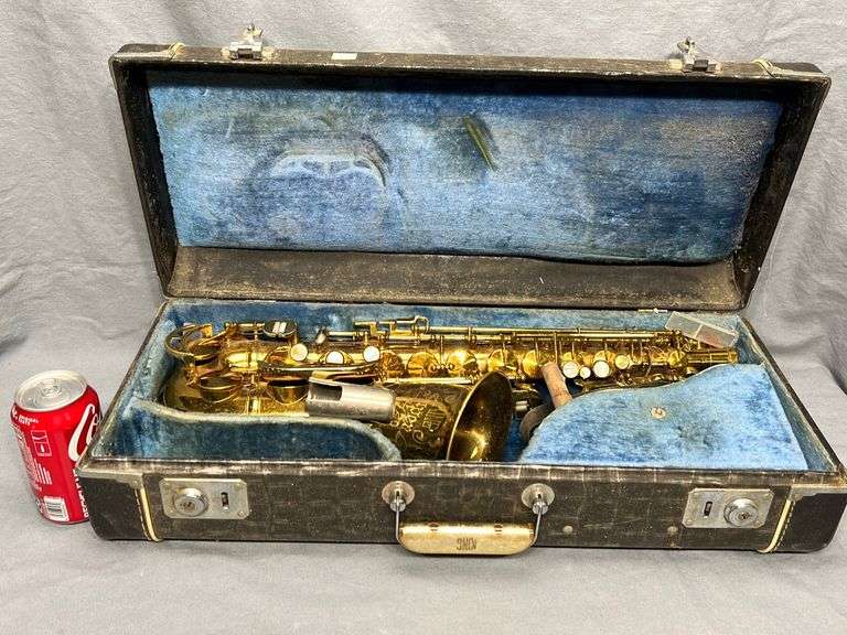 Vintage H.N. White King Super 20 saxophone Dixon's Auction at Crumpton