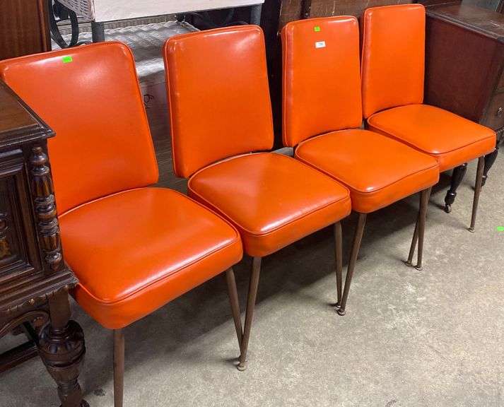 (4) MCM chairs, oxidation Dixon's Auction at Crumpton