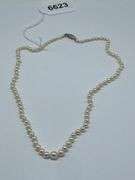 14kt Gold Clasp Pearl Necklace