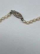 14kt Gold Clasp Pearl Necklace