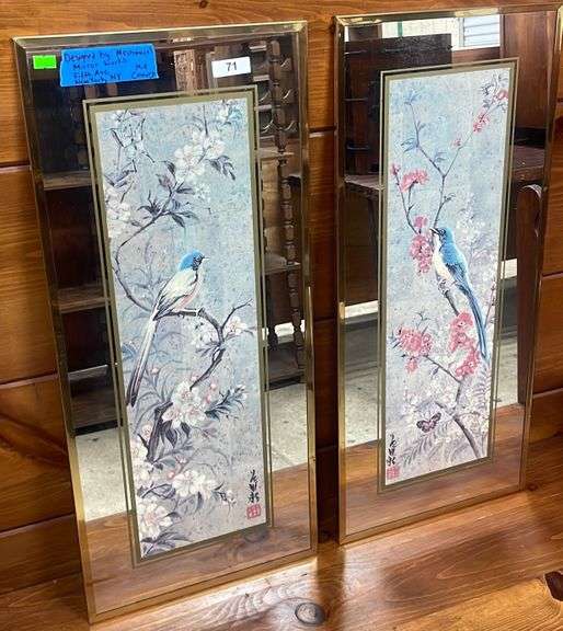 Mechanical Mirror Works NYC MCM mirrored bird pictures Dixon's