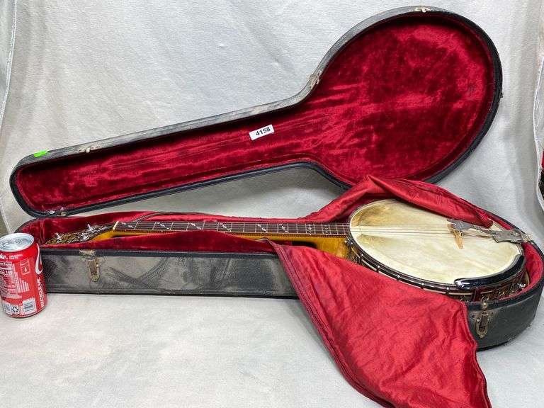 Paramount style A national tenor banjo w/ closed back Dixon's Auction