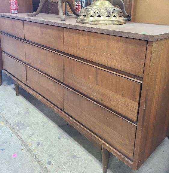 MCM triple dresser with laminate top Dixon's Auction at Crumpton