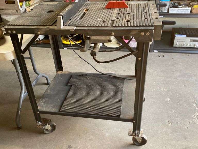 Sears Craftsman Work Center, used. Dixon's Auction at Crumpton
