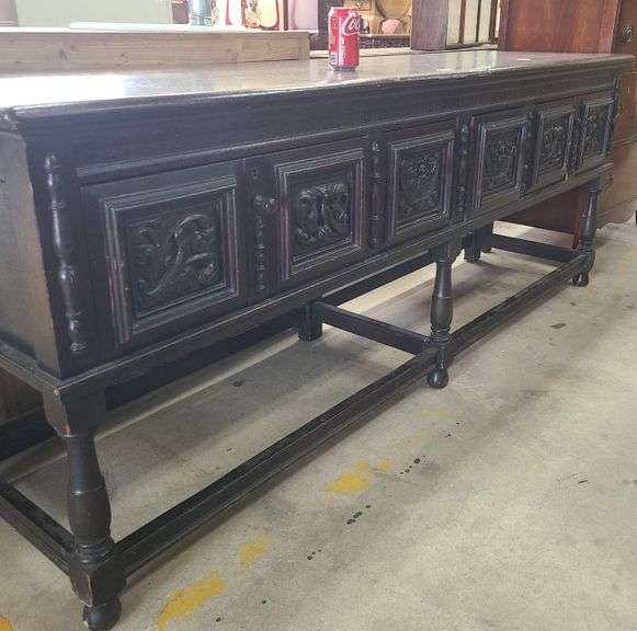 Jacobeanstyle oak server Dixon's Auction at Crumpton