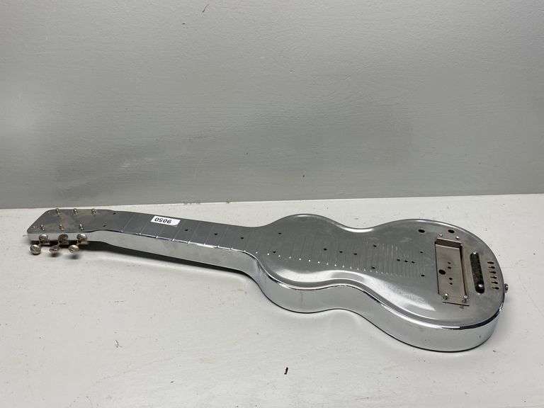 Rickenbacker style chrome lap steel body only Dixon's Auction at Crumpton