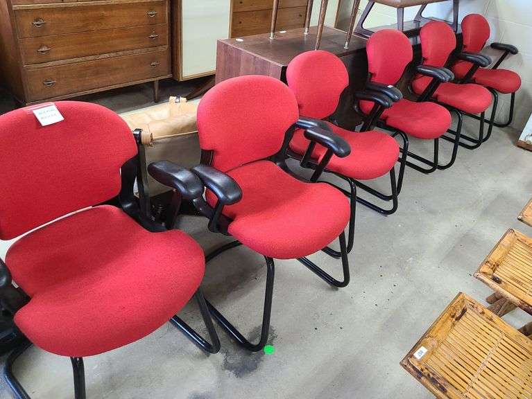 (6) Herman Miller office chairs Dixon's Auction at Crumpton