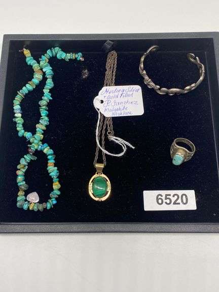 Sterling Silver Jewelry Lot including P. Sanchez Necklace - Dixon's