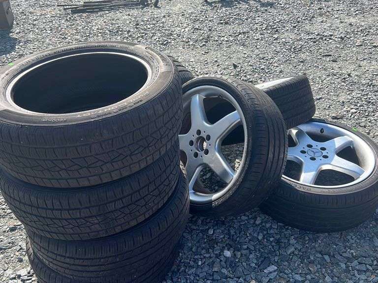 mercedes benz rims and tires Dixon's Auction at Crumpton