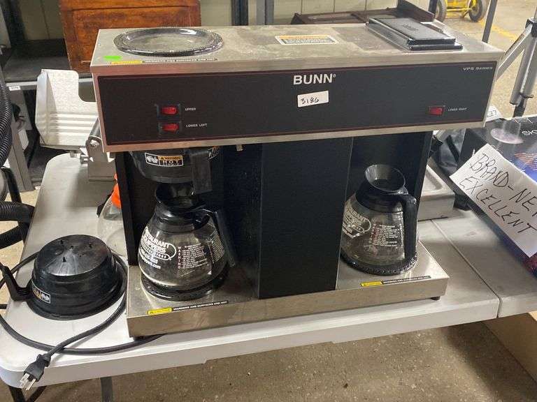 Bunn VPS series commercial grade coffee maker. Used. Dixon's Auction
