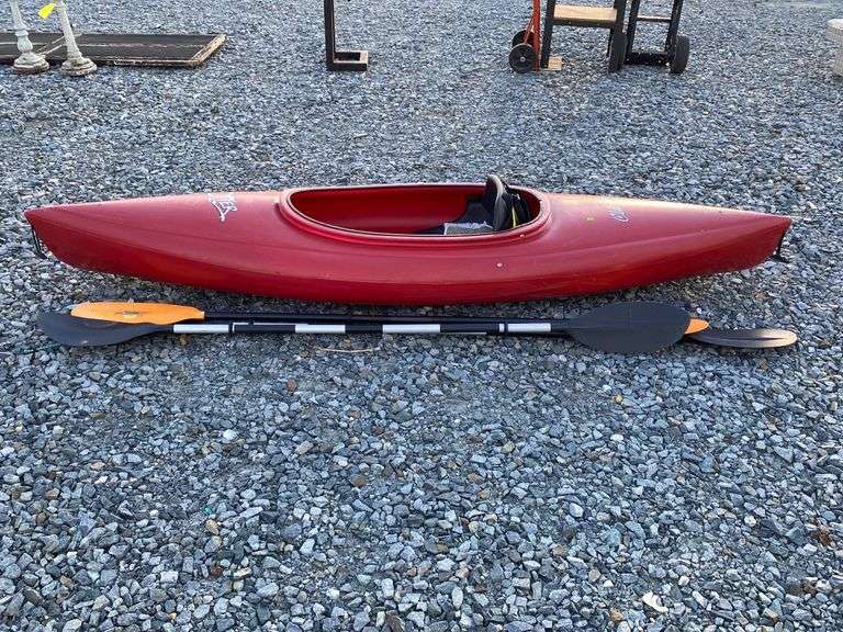 Old Town Otter Kayak + paddles Dixon's Auction at Crumpton