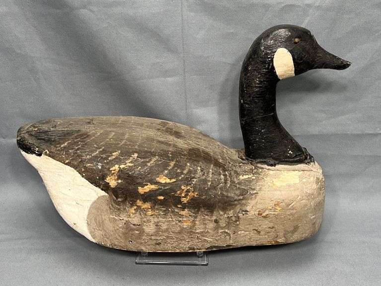 Herter's canada goose decoy marked on bottom To Green Run Lodge From