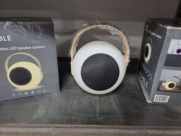 Lot Koble Wireless LED Speaker Lantern Dixon's Auction at Crumpton