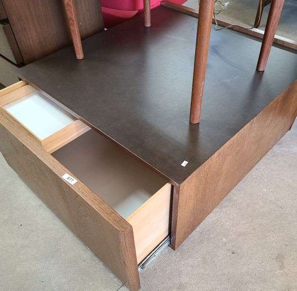 Founders MCM storage coffee table Dixon's Auction at Crumpton