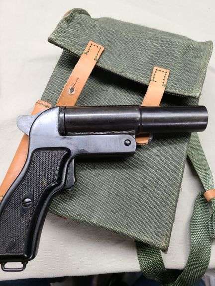 [Regulated] Shpagin Model Spsh44 Flare Gun Pistol Offered In 26.5Mm