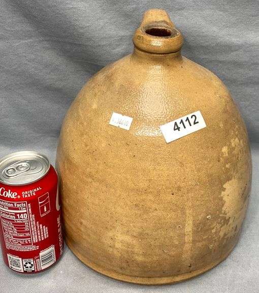 Antique Stoneware Jug Dixon's Auction at Crumpton