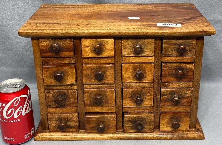 Multi Drawer Table Top Dixon's Auction at Crumpton