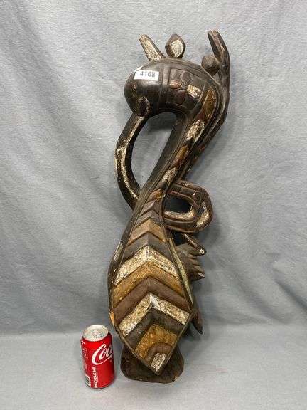 Ethnographic Carved Wood Sculpture - Dixon's Auction at Crumpton