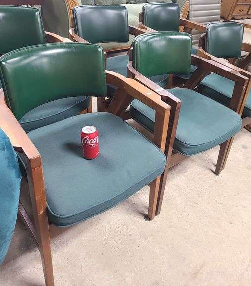 (6) MCM Office Chairs Dixon's Auction at Crumpton