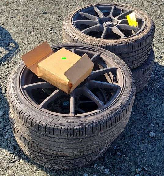 4 Rims And Tires Dixon's Auction at Crumpton