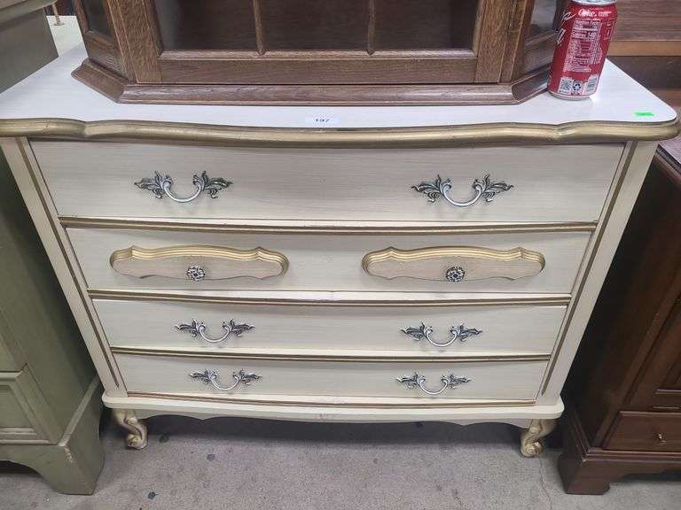 French Provincial Style Dresser Dixon's Auction at Crumpton