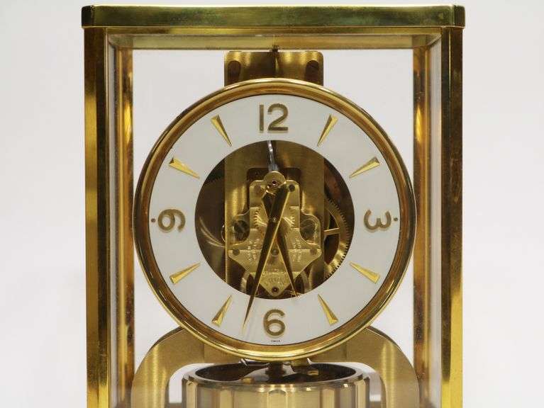 Jaeger Lecoultre Atmos Perpetual Motion Clock Dixon's Auction at Crumpton
