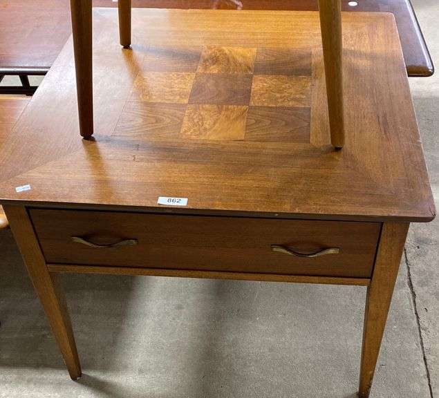 Lane Mcm End Table Dixon's Auction at Crumpton