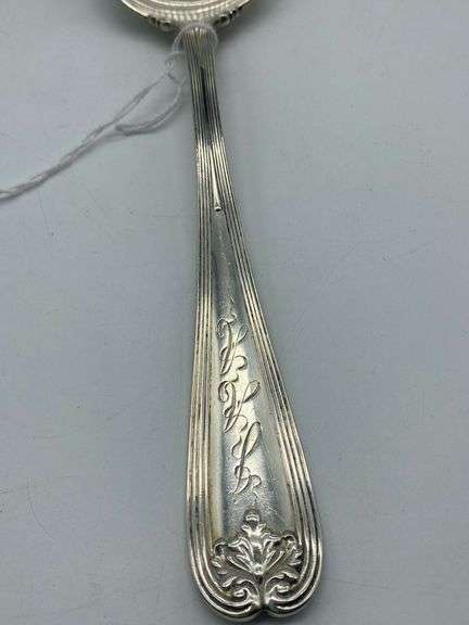 Tiffany & Co. Sterling Silver Serving Spoon 3.8 Ozt. (Monogrammed)