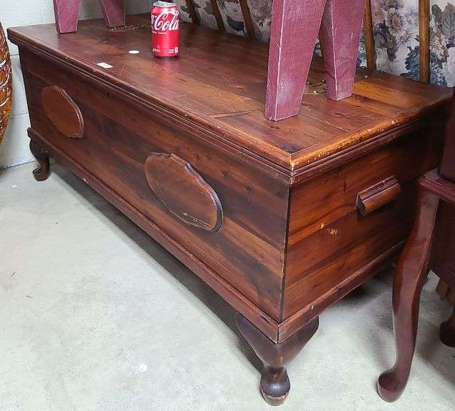 Vintage Cedar Chest Dixon's Auction at Crumpton
