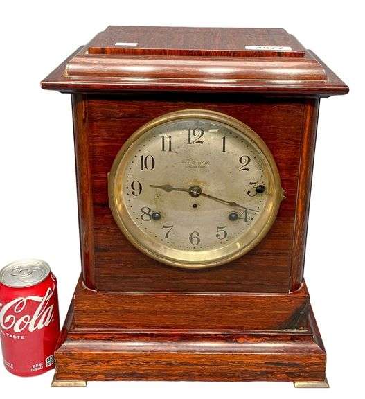 Antique Seth Thomas Sonora Chime Mantle Clock Dixon's Auction at Crumpton