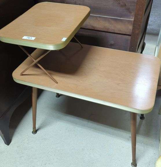 MCM Two Tier End Table Dixon's Auction at Crumpton