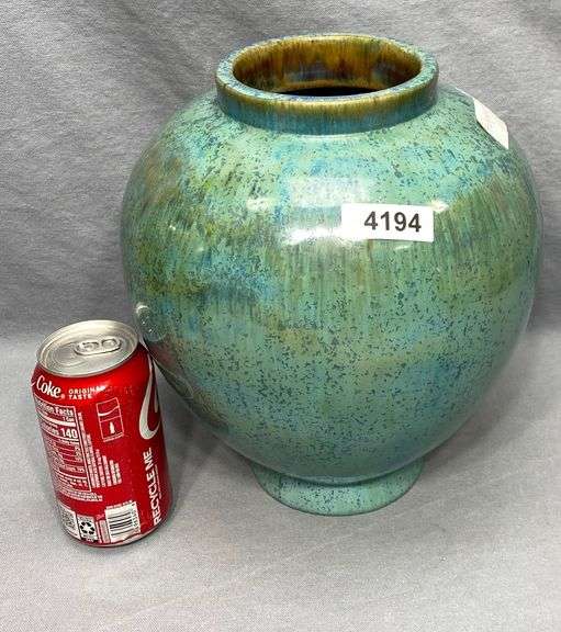 Antique Fulper Art Pottery Vase Dixon's Auction at Crumpton