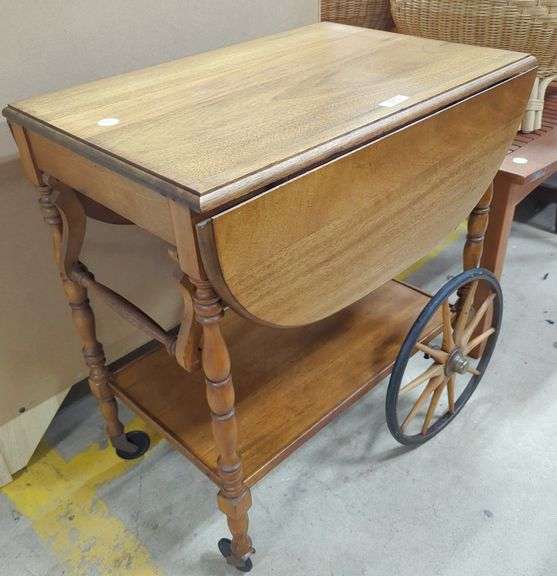 Vintage Bar Cart Dixon's Auction at Crumpton