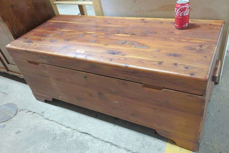Vintage Cedar Chest Dixon's Auction at Crumpton